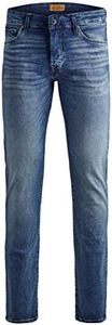 JACK & JONES Jjiglenn Jjicon Jj 357 50sps Noos Jeans Slim, Blu (Blue Denim Blue Denim), 33W / 32L Uomo