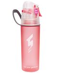 Drinking Misting Sports Water Bottle, Non-Toxic BPA Free & Eco-Friendly Tritan Copolyester, Fast Water Flow Opens with 1-Click, Portable Leak-Proof Spray Bottle for Cycling Fitness Camping Hiking