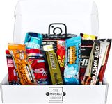 The Original Fitness Hamper: High Protein Bars & Snacks - Ideal Fitness Gift - Low Carb, High Protein Hamper - Muscle Locker