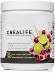 CreaLife - German Micronized Creatine + USA Tart Cherry + Vitamin B6 - Pre and Post Workout Supplement for Women & Men, Tart Cherry Lime Flavor, Caffeine-Free Nourishment for Body and Brain