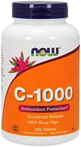 NOW Foods C-1000 Rh Sr 250 Tablets, 1.0 Count