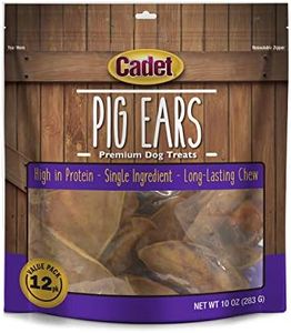 IMS Trading 00867 12-Pack Pig Ears Dog Treat