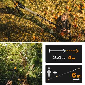 Fiskars PowerGear X Tree Pruner – Lightweight Telescopic Lopper