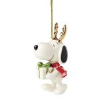 Lenox 895787 Snoopy with Gift Ornament