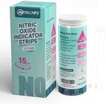 HealCare Nitric Oxide Indicator Strips-25 Strips, Rapid Results Saliva Nitric Oxide Testing Strip, Cardiovascular Health Measuring The Quantity of Nitric Oxide Get Results in Just 15 Seconds