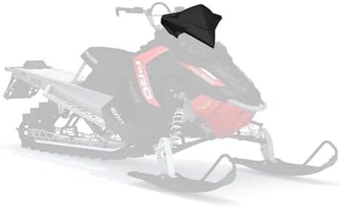 Polaris 2881055 13" Black Deep Snow Mid Windshield Axys Rush Switchback Titan RMK SKS Snowmobile OEM