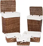 BirdRock Home Woven Willow Baskets 