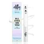 Elitty Cloud Nine | Silver Coloured Intense Waterproof Liquid Eyeliner (Metallic Finished) | Lasts Upto 12hrs | Smudge Proof, Witch Hazel Infused, Quick Drying - 4ml