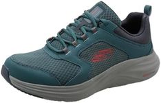 Skechers Men's Vapor Foam - Newmatic Lace-Up Sneaker, Teal, US 12