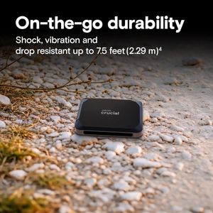 Crucial X9 2TB Portable SSD – USB-C External Solid State Drive