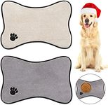 Dog Mat for Food and Water 2 Pieces