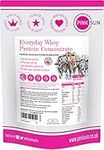 PINK SUN Whey Protein Concentrate Powder Unflavoured 1kg (or 3kg 82% Protein) Soy Free Grass Fed Gluten Free Vegetarian Undenatured Non GM Unsweetened Everyday Whey UK 1000g