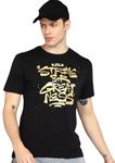 Nike Men's Regular T-Shirt (DR1294-011_Black/Metallic Gold S)