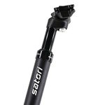 DJC Satori Bike Suspension Seatpost Shock Absorber Damper Seat Post 27.2 28.6 30 30.4 30.9 31.6mm Solo (Measure Your seat Post Diameter Before Buy, 27.2mm)