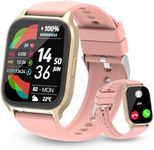 Smart Watch for Women Men, Blood Pressure Monitor Fitness Tracker, 1.85'' HD Touch Screen Pedometer, Calories, Heart Rate Sleep Monitor, IP68 Waterproof Activity Tracker Android iOS