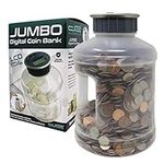 Jumbo Digital Coin Counter Bank - E