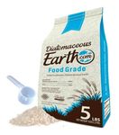 Diatomaceous Earth 5 Lbs Food Grade DE - Includes Free Scoop