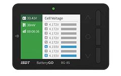 ISDT BattGo BG-8S Battery Meter,Smart LCD Display Digital Battery Capacity Checker,Battery BalanceTester for LiPo/Life/Li-ion/NiMH/Nicd