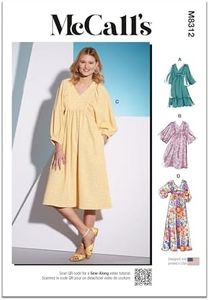McCall's M8312Y Abiti da donna Y (XS-S-M)