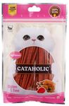 Cataholic Chicken & Fish Treats for Cats and Kittens, Easily Digestible and Healthy Snack for Cats, Best Treat to Train Your Pets Easily – 50 gm (Chicken and Tuna Sliced)