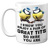 Stuff4 Funny Birthday Mug for Men Him - Great Pair - Rude Birthday Mugs Present Gifts for Dad Uncle Grandad Grandpa Uncle Brother Son Cousin, 11oz Ceramic Coffee Mugs Humour Joke Man Banter Cup