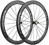 Superteam Carbon Fiber Road Bike Wheels 700C Clincher Wheelset 50mm Matte 23 Width (Glossy Black)