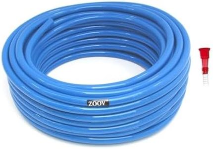 ZOOV FlexiableLong Lasting Garden Foam Hose Pipe Long Garden Water Pipe/PVC Pipe/Car and Bike wash (30 Meter with jointer)