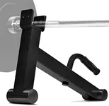 Yes4All Deadlift Jack/ Barbell Stand for Weight Training, Deadlift Exercises, Powerlifting, Suitable for Loading and Unloading Heavy Barbell Plates Black 20.13 x 12.2 x 4.5 inch, A. Black, 19.75 x 14.75 x 4.72 inches