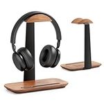 UPERGO Walnut Headphone Stand, Wood
