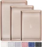 HONGBAKE Baking Sheet Pan Set of 3,