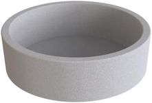 Wonder Space 47" Premium Kids Foam Ball Pit, CPSIA-Certified Safe Soft Play Pool for Toddlers, Large Spacious Round Design for 2-3 Kids, Ideal Gift for Indoor Nursery (Grey)