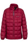 Marmot Boys' Ajax Down Puffer Jacket, Fill Power 600, Brick, Large