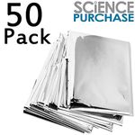 Emergency Mylar Thermal Blankets Super Pack Size (Pack of 50)