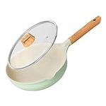 Nonstick Wok Pan with Lid, 12 Inch 