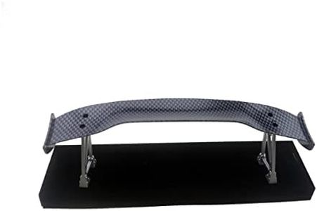 1/10 Tail Wing Carbon Fibre Color Rear Spoiler for 1/10 RC Drift Car On-Road Racing Car Upgrade Part (Glossy448)