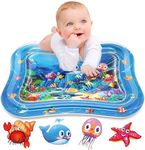 Infinno Inflatable Tummy Time Mat Premium Baby Water Play Mat for Infants and Toddlers Baby Toys for 3 to 24 Months, Strengthen Your Baby's Muscles, Portable