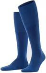 FALKE Men Airport Knee High Socks, Blue (Royal Blue 6000), 9.5-10.5