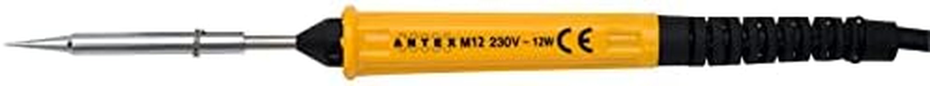 Antex S17J470 M12 12W Soldering Iron 230V Silicone Cable British Plug