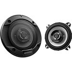 Kenwood Car Audio KFC-S1066 Stage Sound Series 10cm Flush Mount 2-Way 2-Speaker System 220 w , Black