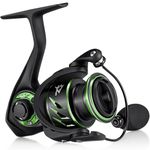 Piscifun Viper X Spinning Reel - 5.2:1 High Speed Spinning Fishing Reel, 10+1BB, Lightweight Ultra Smooth Fishing Reel, Carbon Fiber 8.8 LB Max Drag, Size 1000