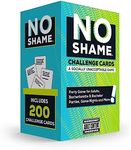 No Shame Card Game: Hilarious Party Game Where Only The Bold Win – Challenge Cards for Adults, Bachelorette Party, Game Night, and More - for 18 and Older, 2 Or More Players