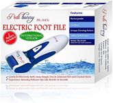 Rechargeable Electric Callus Remover - Electronic Foot File - Best Pedicure Tools - Professional Pedi Feet Care for Cracked Heels - 3 Rollers included