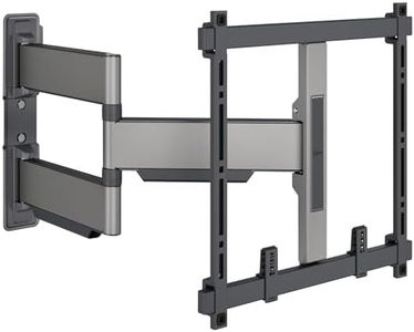 Vogel's TVM 5445 Full-Motion Ultra-Thin TV Wall Bracket for 32-65 inch TVs, Max. 35 kg, Swivels up to 180°, Full-Motion TV Mount max. VESA 400x400, Universally Compatible