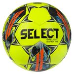 Select Brillant Super TB V22 Soccer Ball, Yellow/Grey/Orange, Size 5