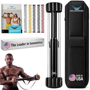 Bullworker X5 Pro 28" - Isometric Exercise Equipment, Strength Training Portable at Home Gym Equipment for Back, Shoulder, Biceps, Triceps, Abs, Chest and Arms, Home Workout Exerciser for Men & Women