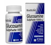 HealthAid Glucosamine Sulphate 1000mg, Joint Support Supplement, with Glucosamine Sulphate and Vitamin C | For Joint Strength, Mobility, and Normal function of Cartilage | Vegetarian |120 Tablets