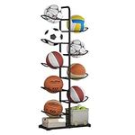 10-Tiers Basketball Ball Storage Ra