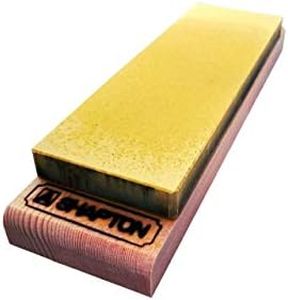 SHAPTON Japanese Ceramic Whetstone M15/Medium Rough Grit 1000,15mm Stone with Wooden Base