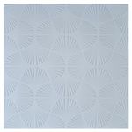 Kayra Decor 3D Self-Adhesive Wall Panels-White Hand Fan Design - (Size 19.7inches x 19.7inches - 8.08 sq. ft. Coverage - Pack of 3) Peel and Stick Panel for Home Kitchen Living Room and Office Decor