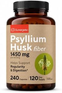 Premium Psyllium Husk Fiber Supplement 1450mg, 240 Capsules